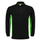 Tricorp Workwear Polosweaters 302001-TS2000 zwart-limoen(blacklime)