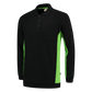 Tricorp Workwear Polosweaters 302001-TS2000 zwart-limoen(blacklime)