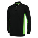 Tricorp Workwear Polosweaters 302001-TS2000 zwart-limoen(blacklime)