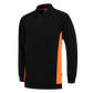 Tricorp Workwear Polosweaters 302001-TS2000 zwart-oranje(blackorange)