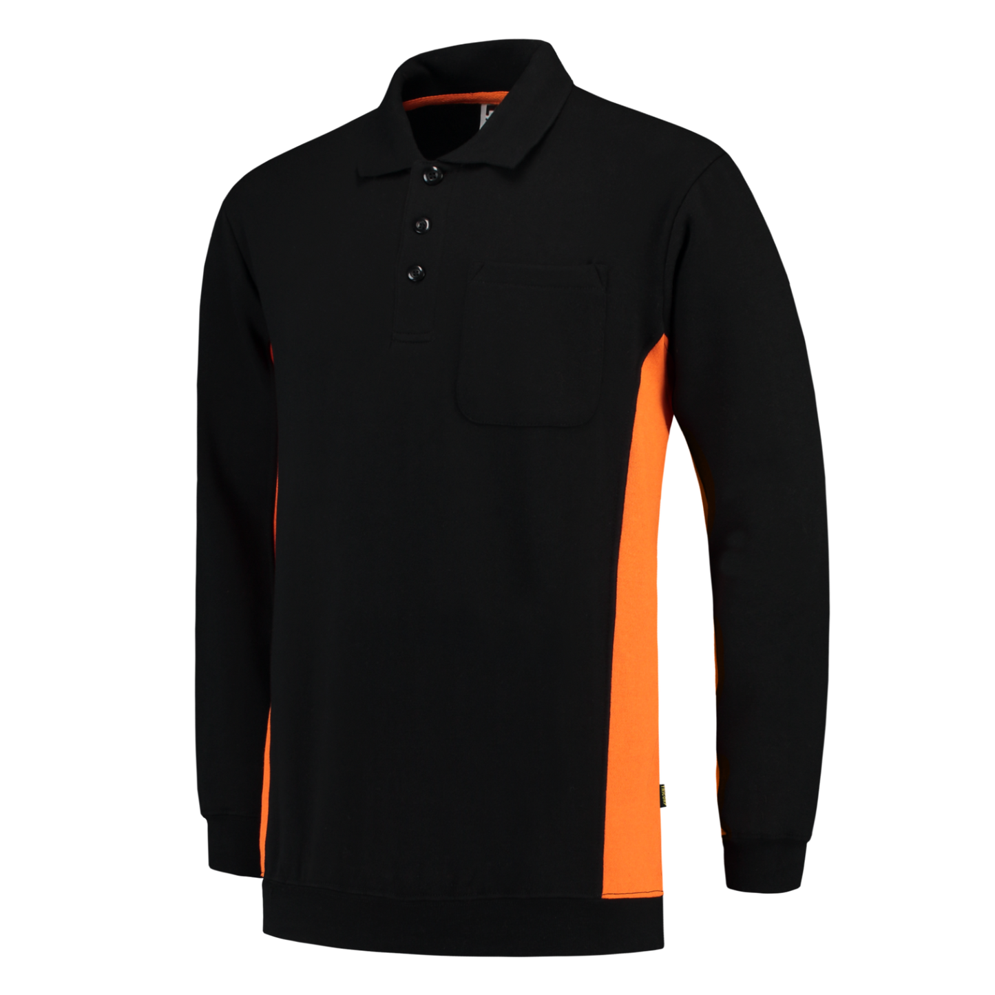 Tricorp Workwear Polosweaters 302001-TS2000 zwart-oranje(blackorange)