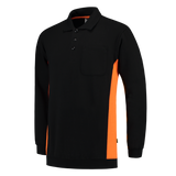 Tricorp Workwear Polosweaters 302001-TS2000 zwart-oranje(blackorange)