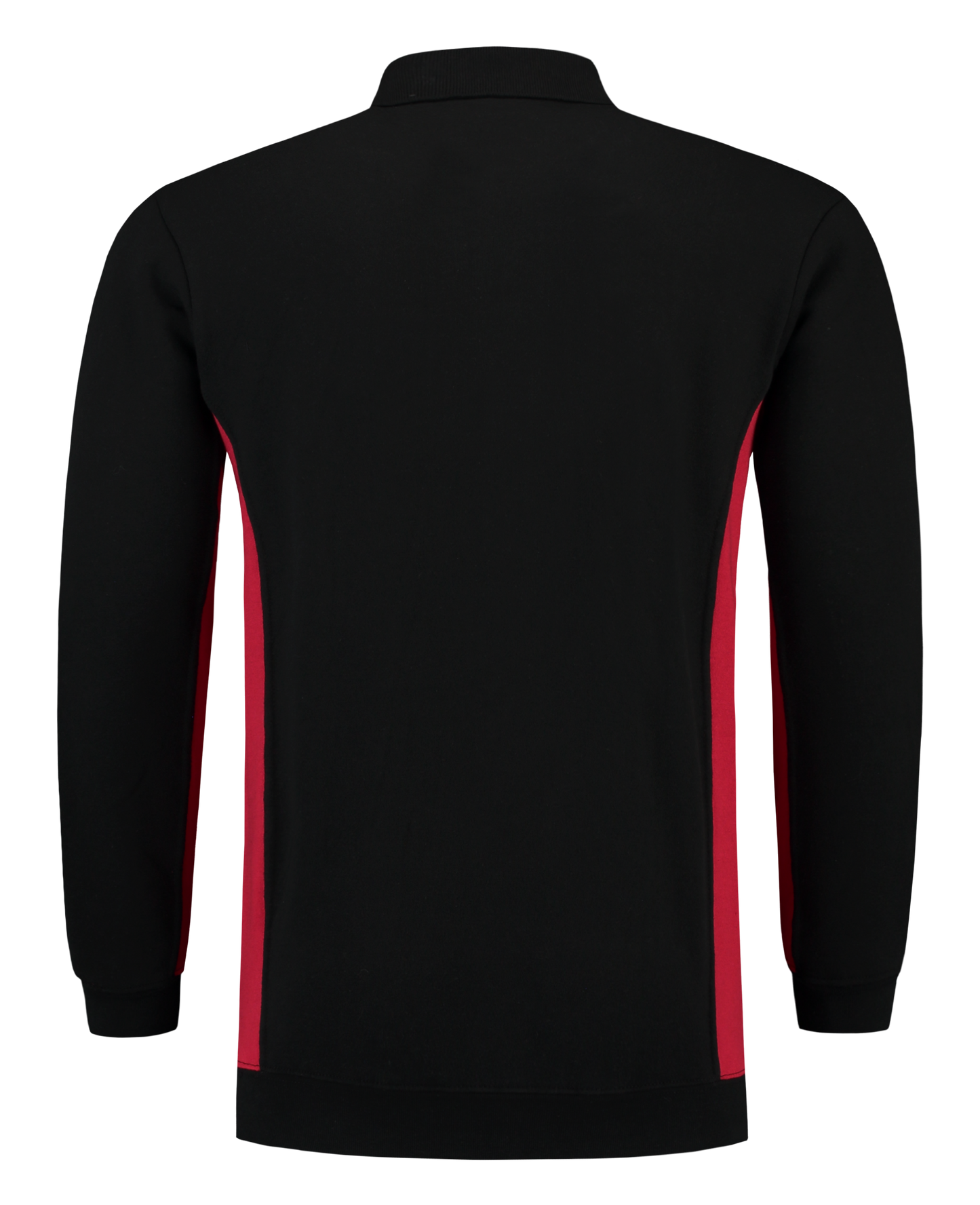 Tricorp Workwear Polosweaters 302001-TS2000 zwart-rood(blackred)