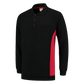 Tricorp Workwear Polosweaters 302001-TS2000 zwart-rood(blackred)