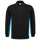 Tricorp Workwear Polosweaters 302001-TS2000 zwart-turkoois(blackturquoise)