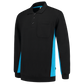 Tricorp Workwear Polosweaters 302001-TS2000 zwart-turkoois(blackturquoise)