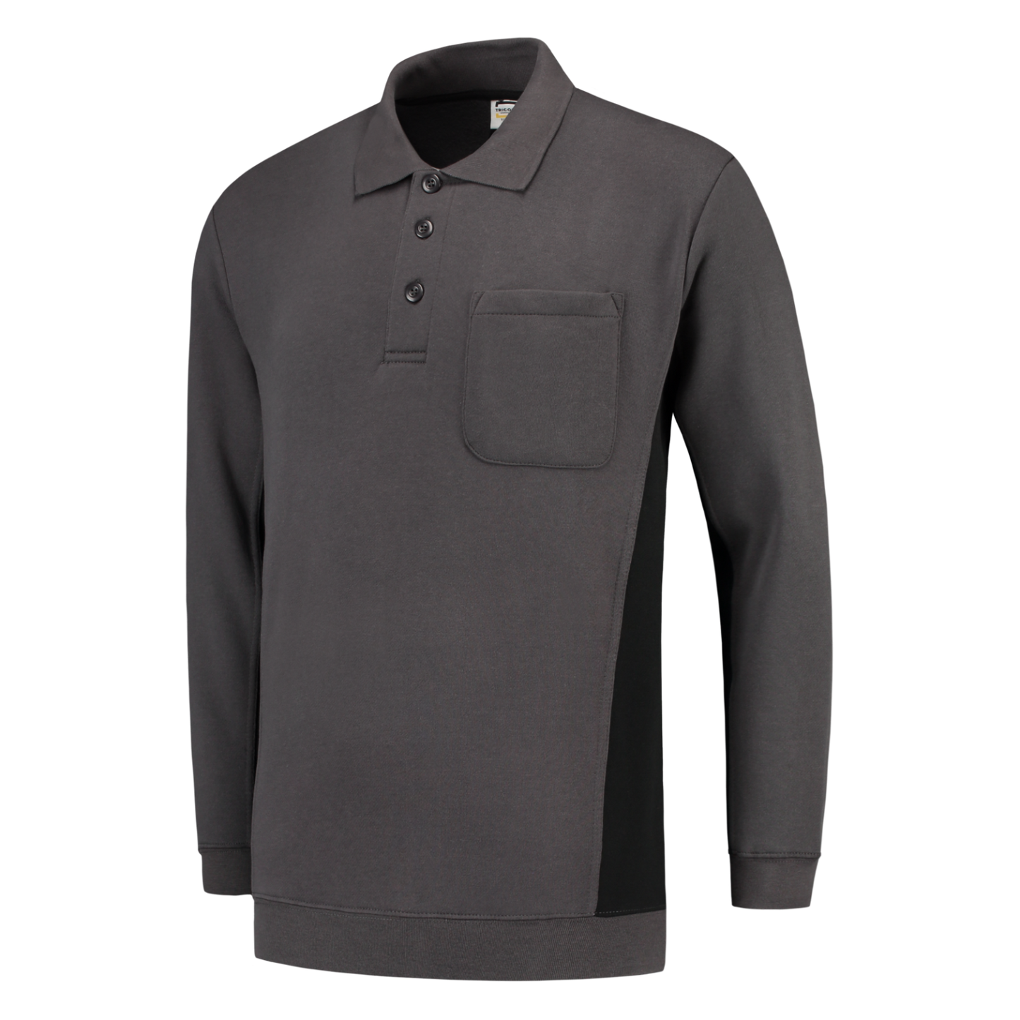 Tricorp Workwear Polosweaters 302001-TS2000 donkergrijs-zwart(darkgreyblack)