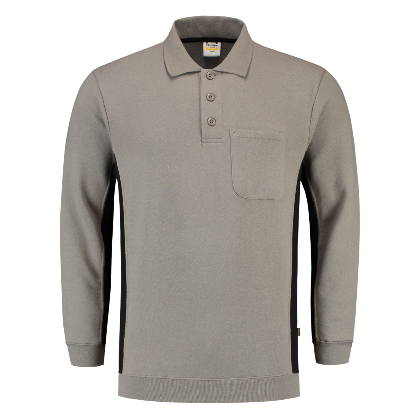 Tricorp Workwear Polosweaters 302001-TS2000 grijs-zwart(greyblack)