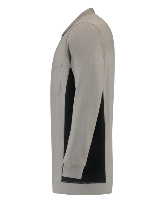 Tricorp Workwear Bicolor Polosweaters 302001-TS2000 grijs-zwart(greyblack)