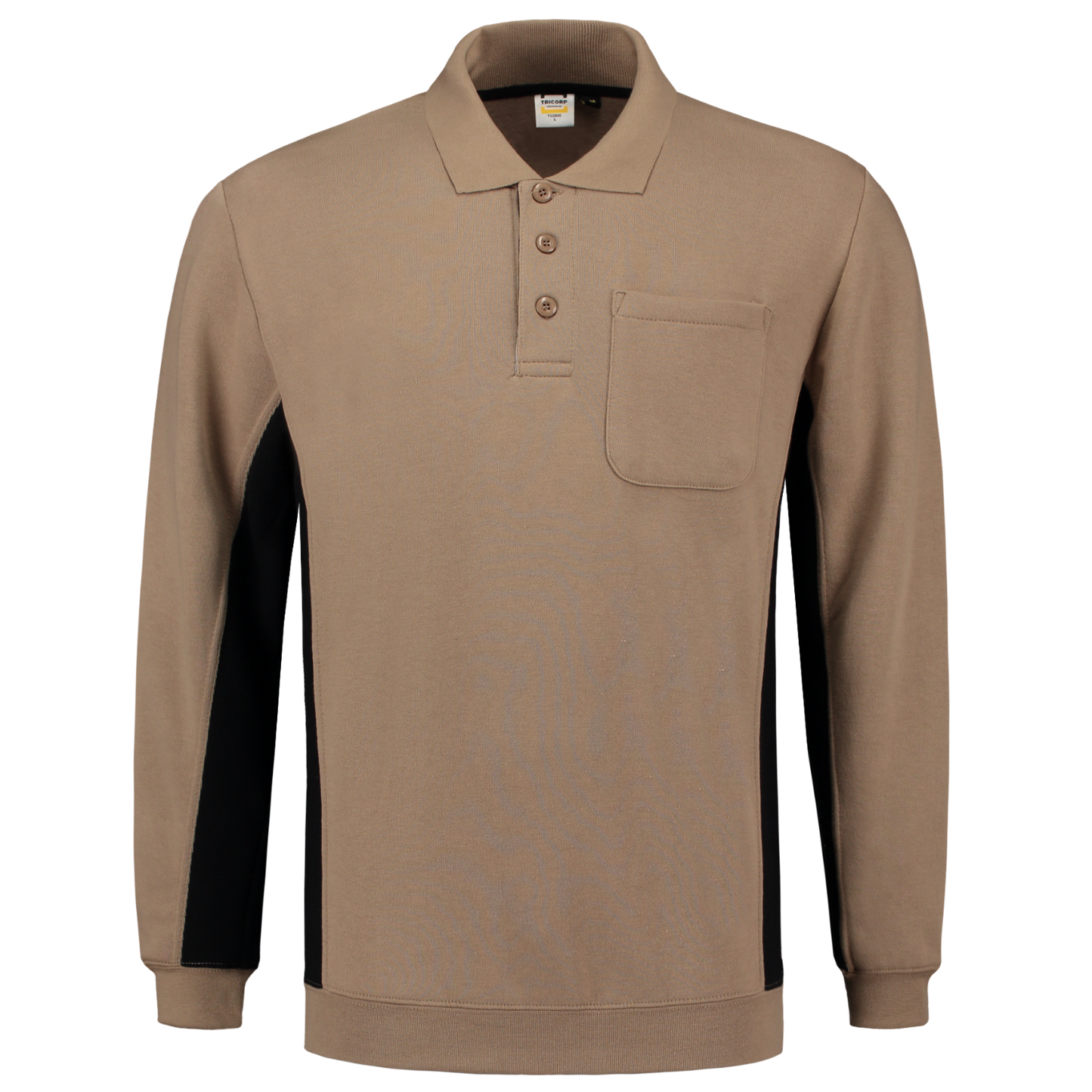 Tricorp Workwear Polosweaters 302001-TS2000 khaki-zwart(khakiblack)