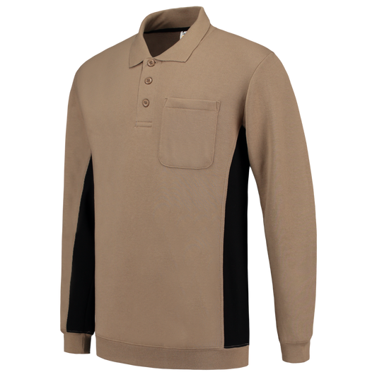 Tricorp Workwear Polosweaters 302001-TS2000 khaki-zwart(khakiblack)