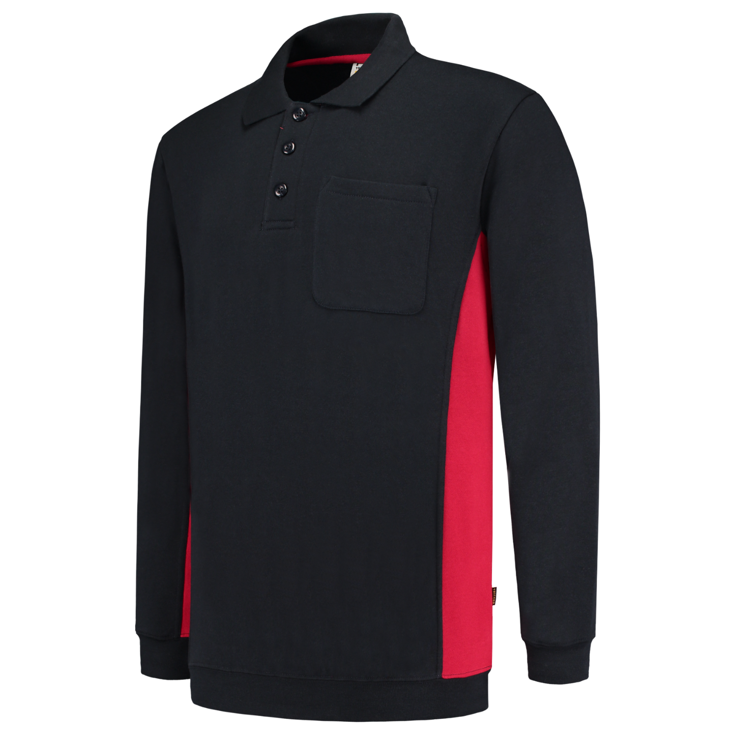 Tricorp Workwear Polosweaters 302001-TS2000 marineblauw-rood(navyred)