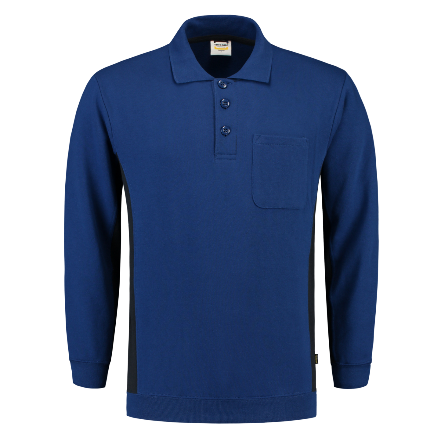 Tricorp Workwear Polosweaters 302001-TS2000 koningsblauw-marineblauw(royalbluenavy)