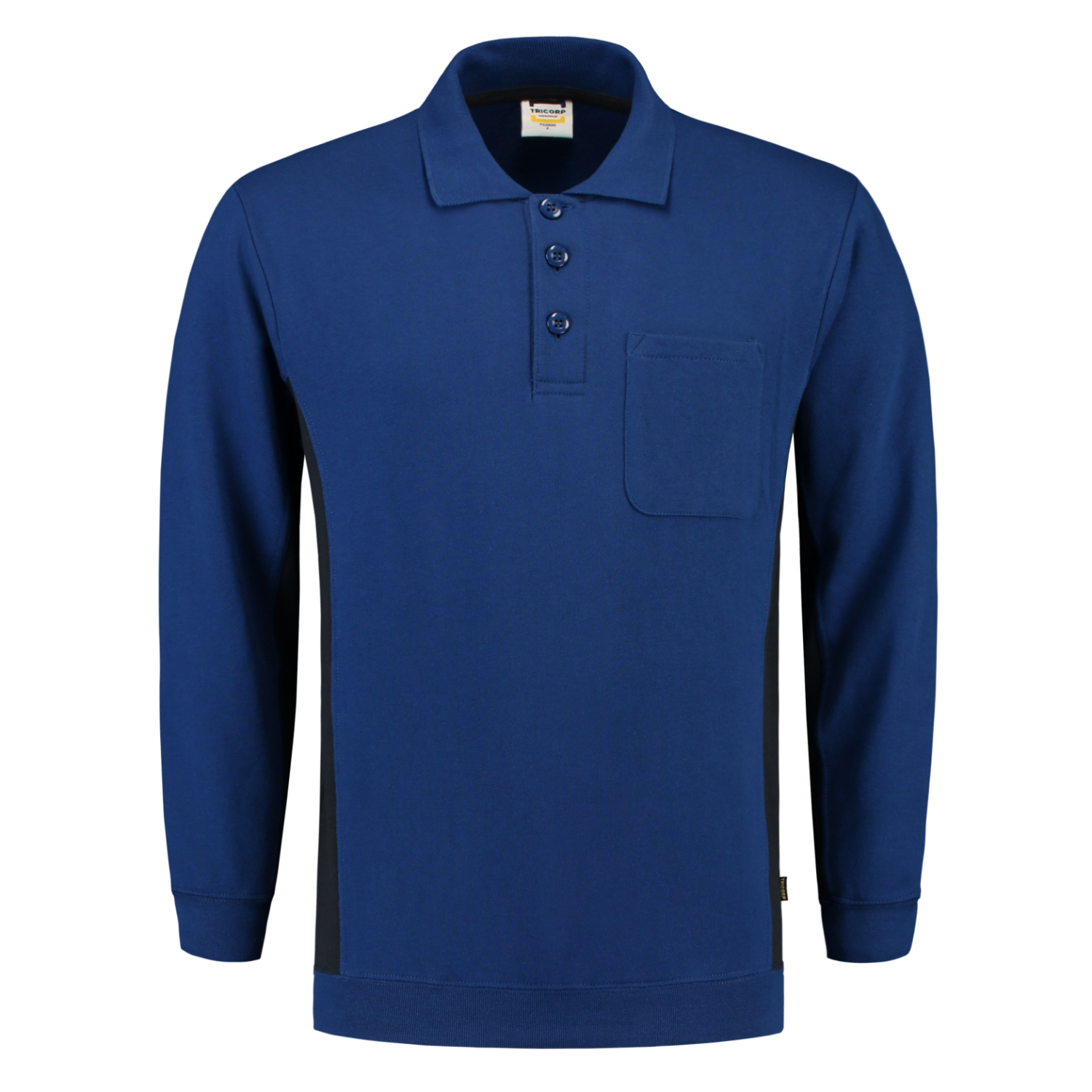 Tricorp Workwear Polosweaters 302001-TS2000 koningsblauw-marineblauw(royalbluenavy)