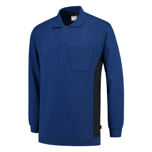 Tricorp Workwear Bicolor Polosweaters 302001-TS2000 koningsblauw-marineblauw(royalbluenavy)