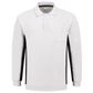 Tricorp Workwear Polosweaters 302001-TS2000 wit-donkergrijs(whitedarkgrey)