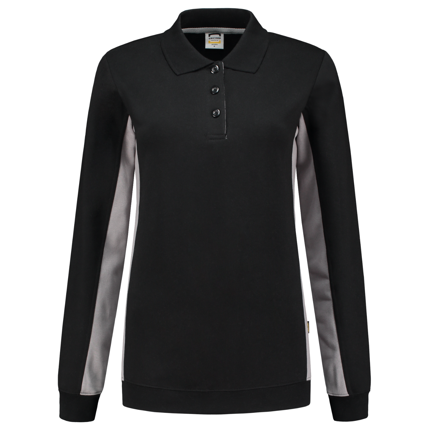 Tricorp Workwear Polosweaters 302002 zwart-grijs(blackgrey)