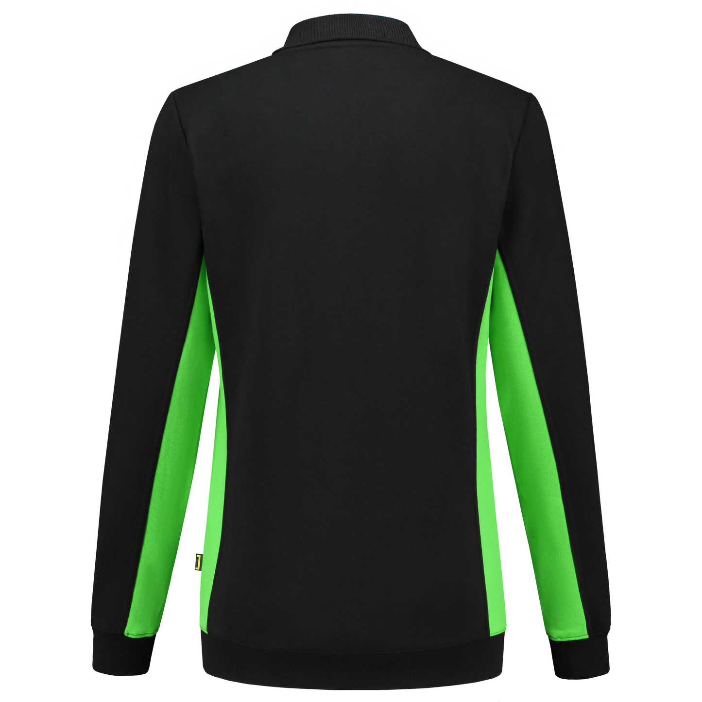 Tricorp Workwear Polosweaters 302002 zwart-limoen(blacklime)