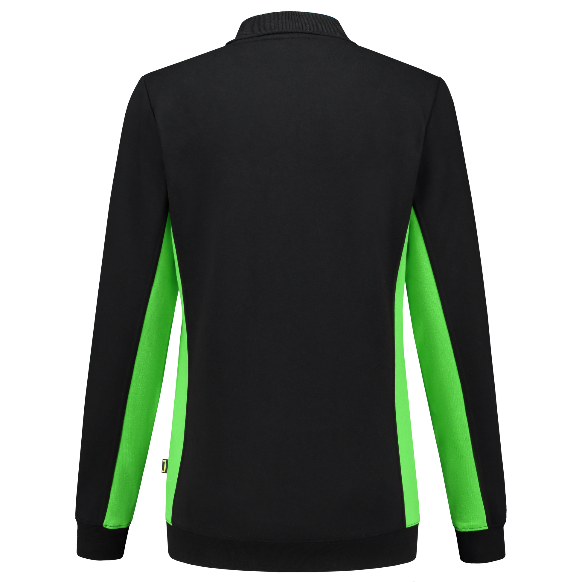 Tricorp Workwear Polosweaters 302002 zwart-limoen(blacklime)