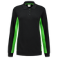 Tricorp Workwear Polosweaters 302002 zwart-limoen(blacklime)