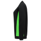 Tricorp Workwear Polosweaters 302002 zwart-limoen(blacklime)