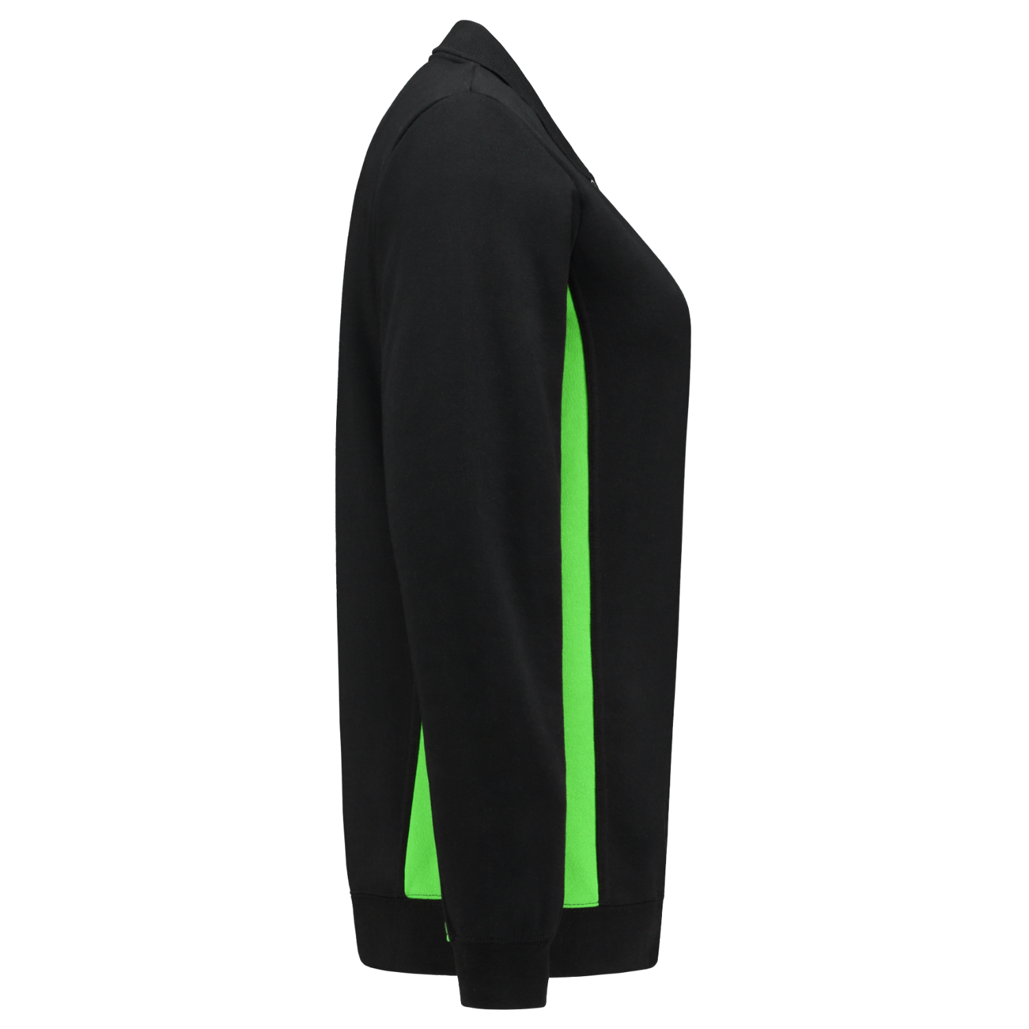 Tricorp Workwear Polosweaters 302002 zwart-limoen(blacklime)