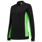 Tricorp Workwear Polosweaters 302002 zwart-limoen(blacklime)