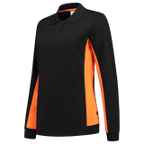 Tricorp Workwear Polosweaters 302002 zwart-oranje(blackorange)