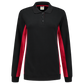 Tricorp Workwear Polosweaters 302002 zwart-rood(blackred)