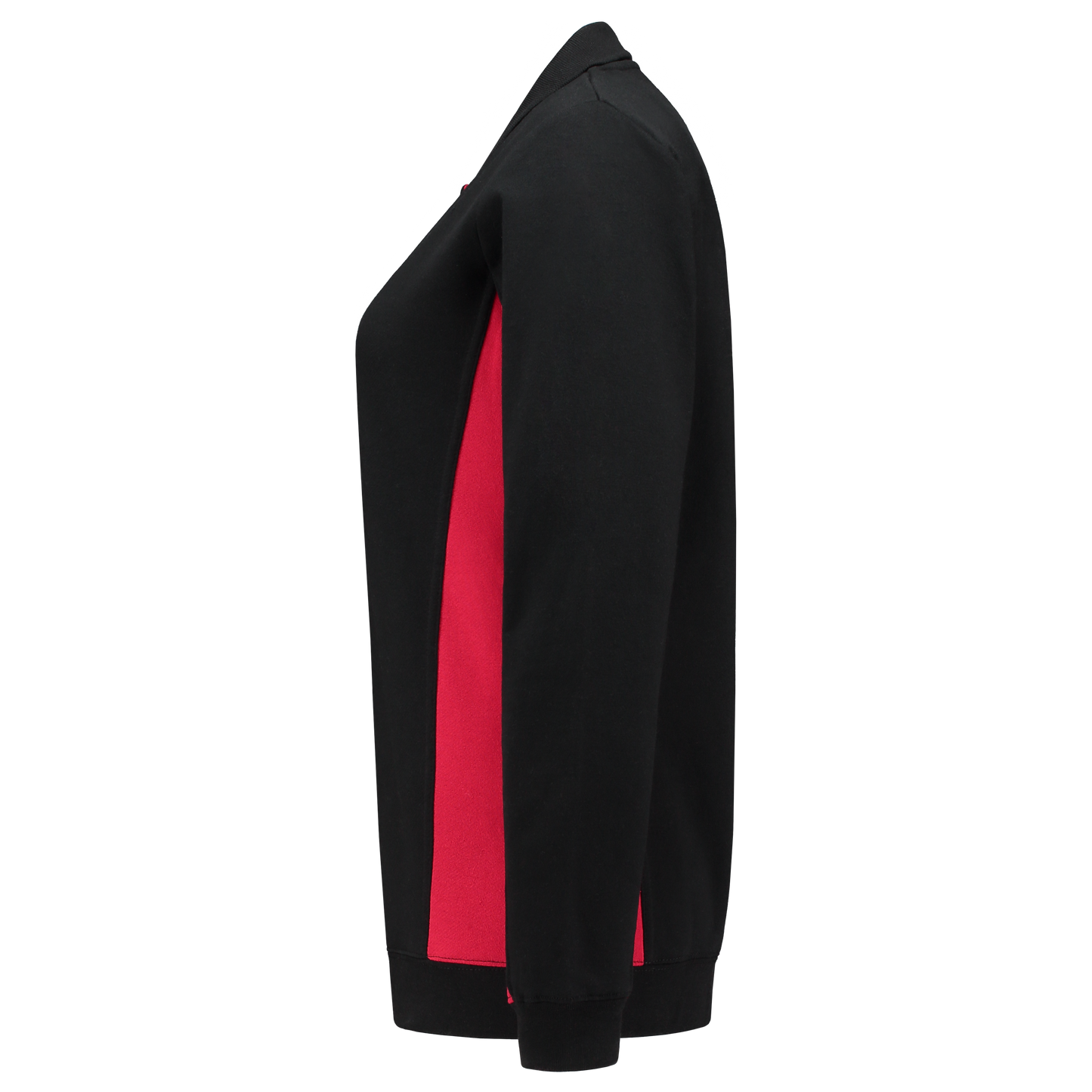 Tricorp Workwear Polosweaters 302002 zwart-rood(blackred)