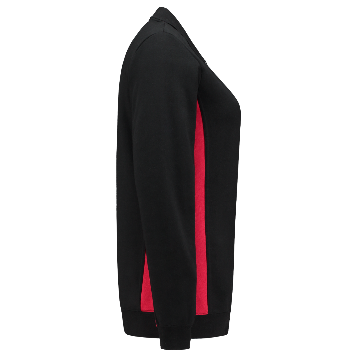Tricorp Workwear Polosweaters 302002 zwart-rood(blackred)