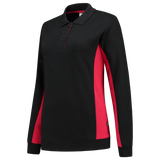 Tricorp Workwear Polosweaters 302002 zwart-rood(blackred)