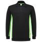 Tricorp Workwear Polosweaters 302003 zwart-limoen(blacklime)