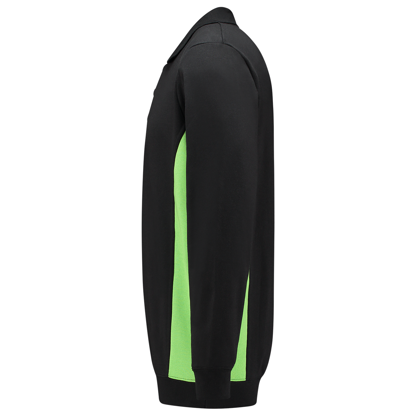 Tricorp Workwear Polosweaters 302003 zwart-limoen(blacklime)