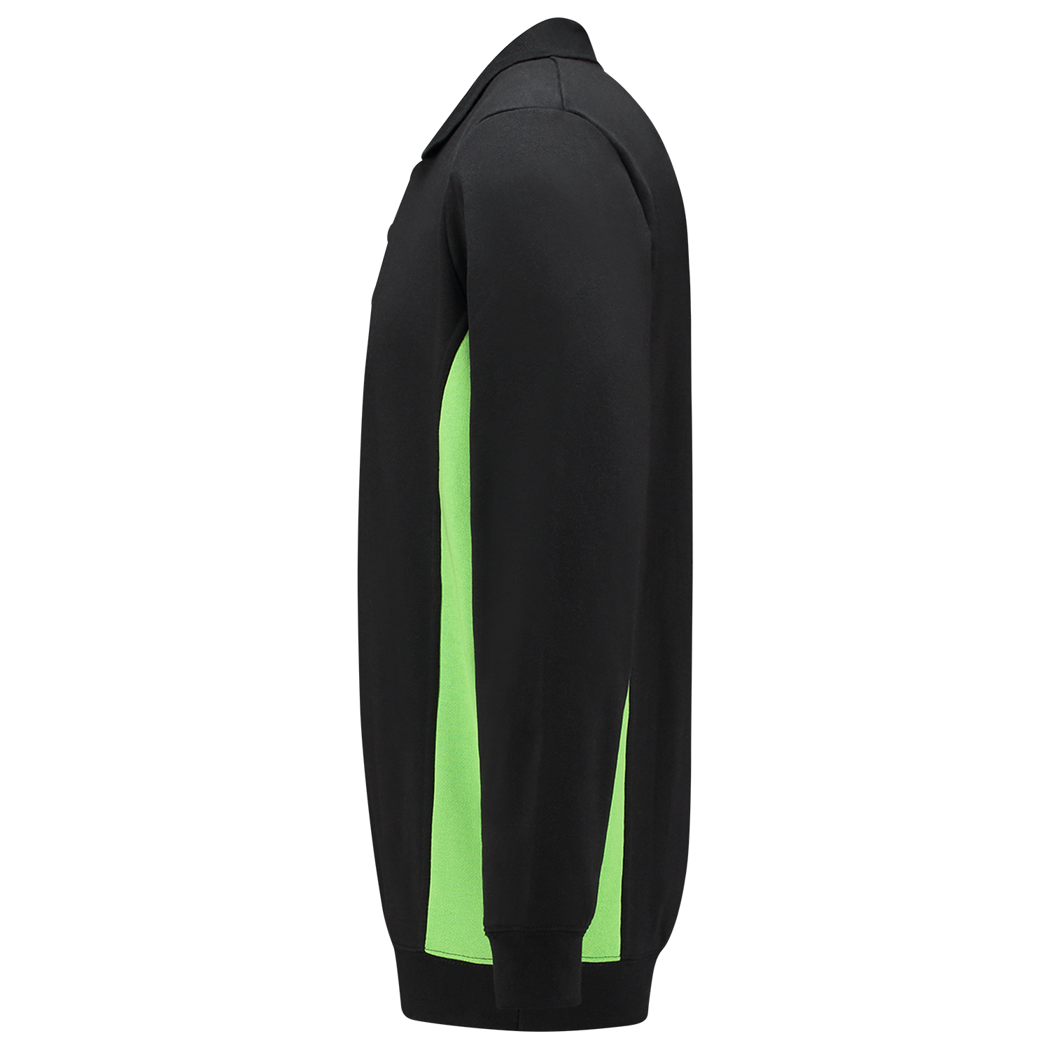 Tricorp Workwear Polosweaters 302003 zwart-limoen(blacklime)
