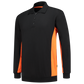Tricorp Workwear Polosweaters 302003 zwart-oranje(blackorange)