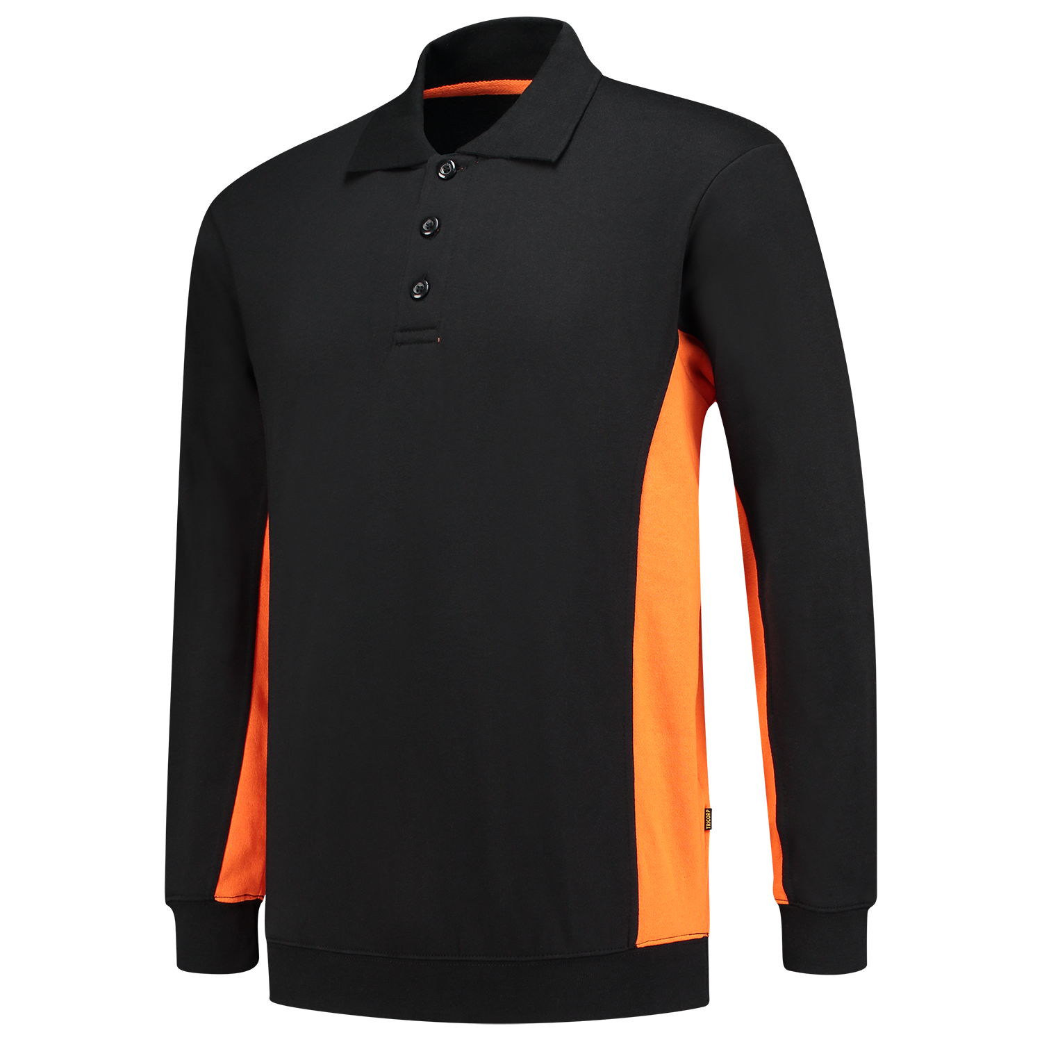 Tricorp Workwear Polosweaters 302003 zwart-oranje(blackorange)
