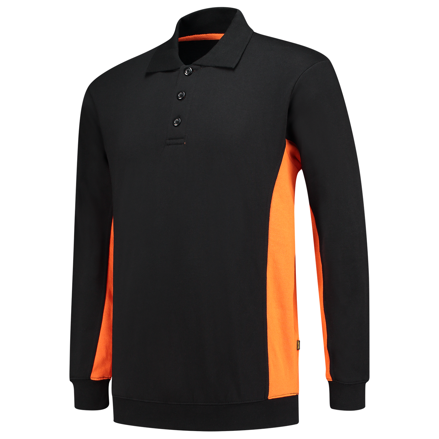 Tricorp Workwear Polosweaters 302003 zwart-oranje(blackorange)