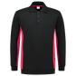 Tricorp Workwear Polosweaters 302003 zwart-rood(blackred)