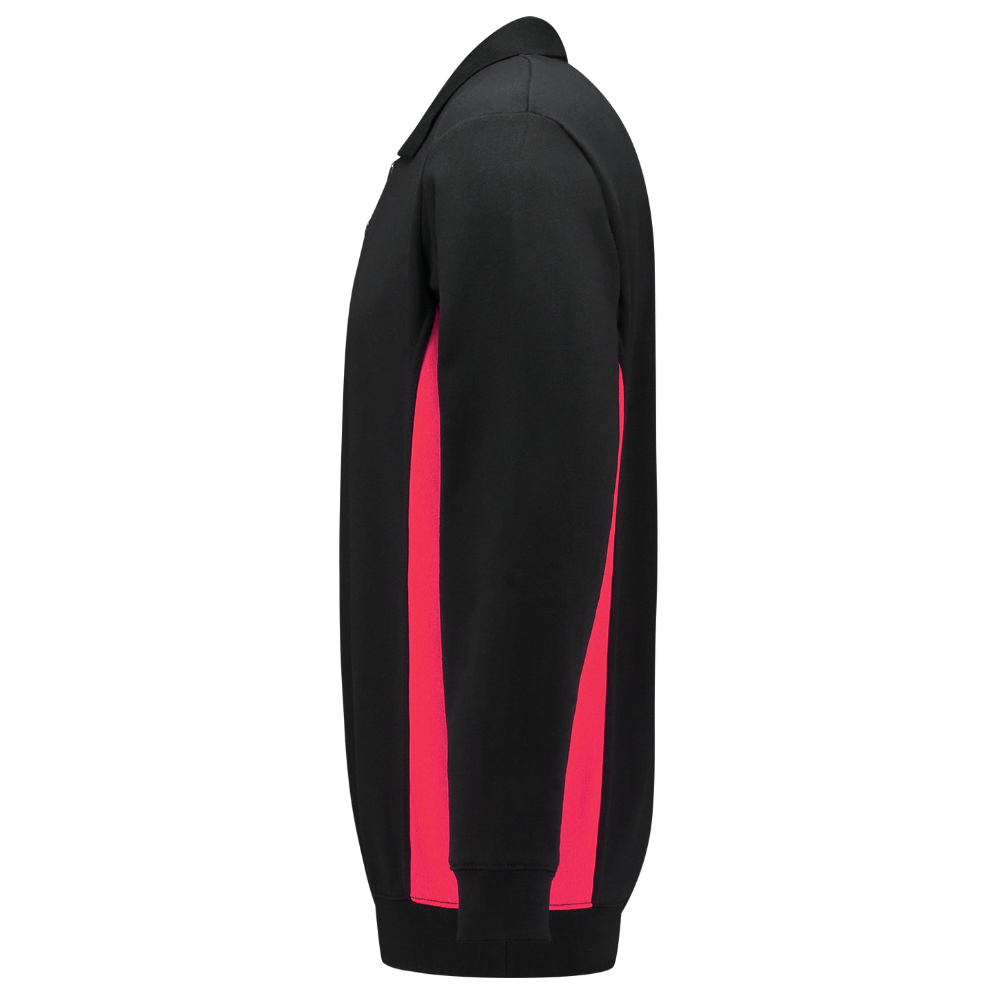 Tricorp Workwear Polosweaters 302003 zwart-rood(blackred)