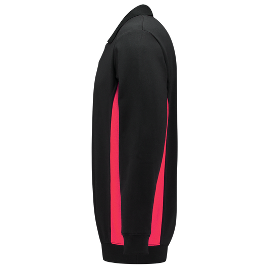 Tricorp Workwear Bicolor Polosweaters 302003 zwart-rood(blackred)