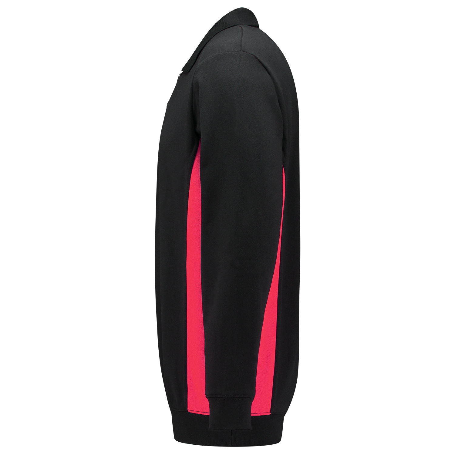 Tricorp Workwear Polosweaters 302003 zwart-rood(blackred)