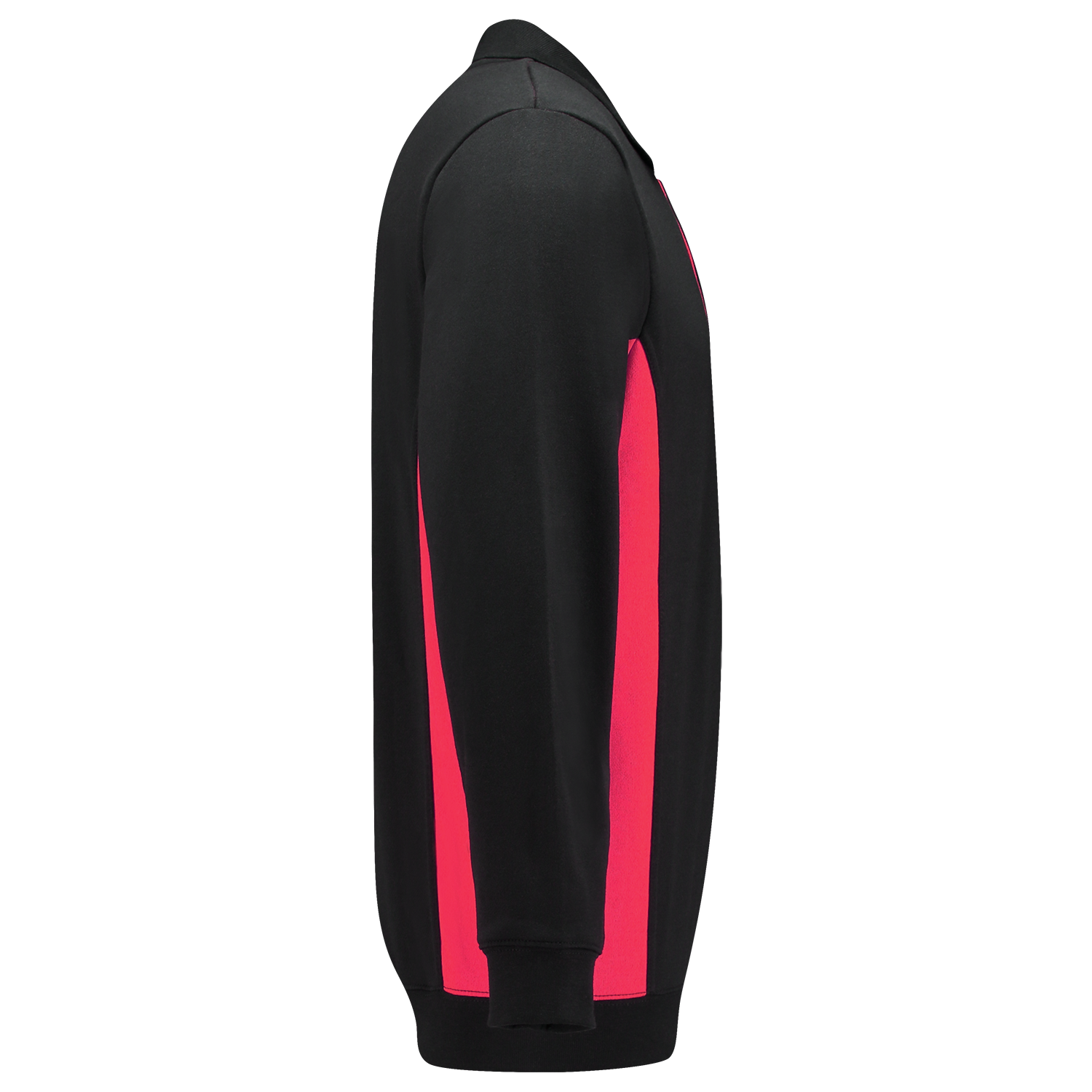 Tricorp Workwear Polosweaters 302003 zwart-rood(blackred)