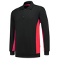 Tricorp Workwear Polosweaters 302003 zwart-rood(blackred)