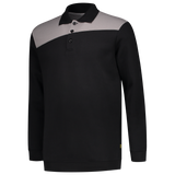 Tricorp Workwear Polosweaters 302004 zwart-grijs(blackgrey)