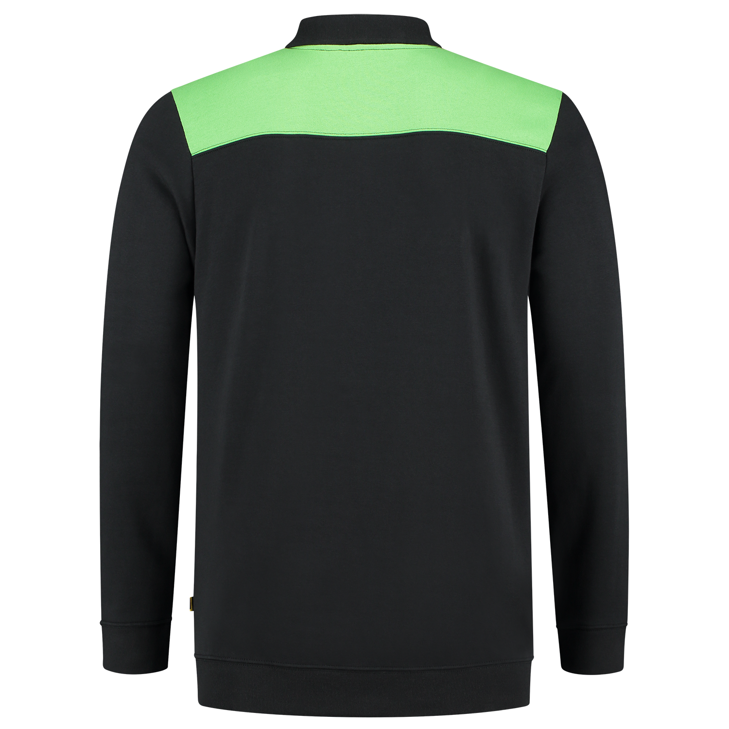 Tricorp Workwear Polosweaters 302004 zwart-limoen(blacklime)