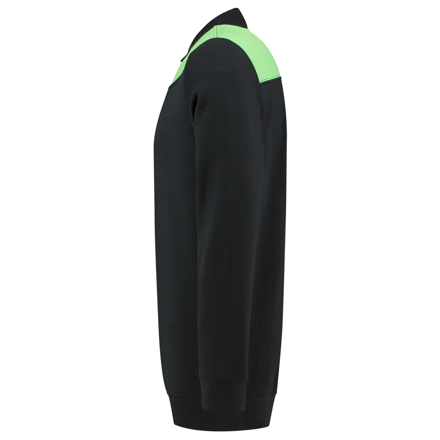 Tricorp Workwear Polosweaters 302004 zwart-limoen(blacklime)