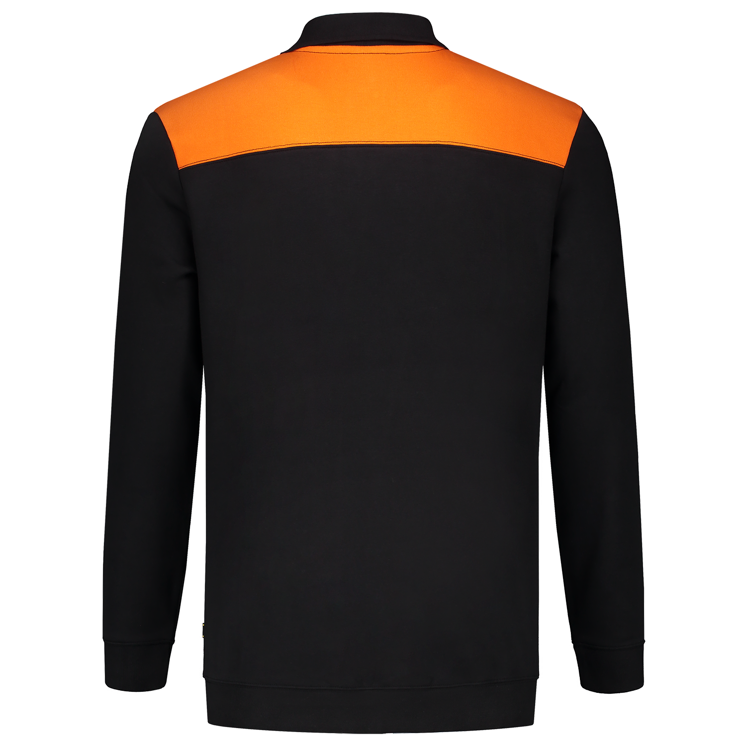 Tricorp Workwear Polosweaters 302004 zwart-oranje(blackorange)