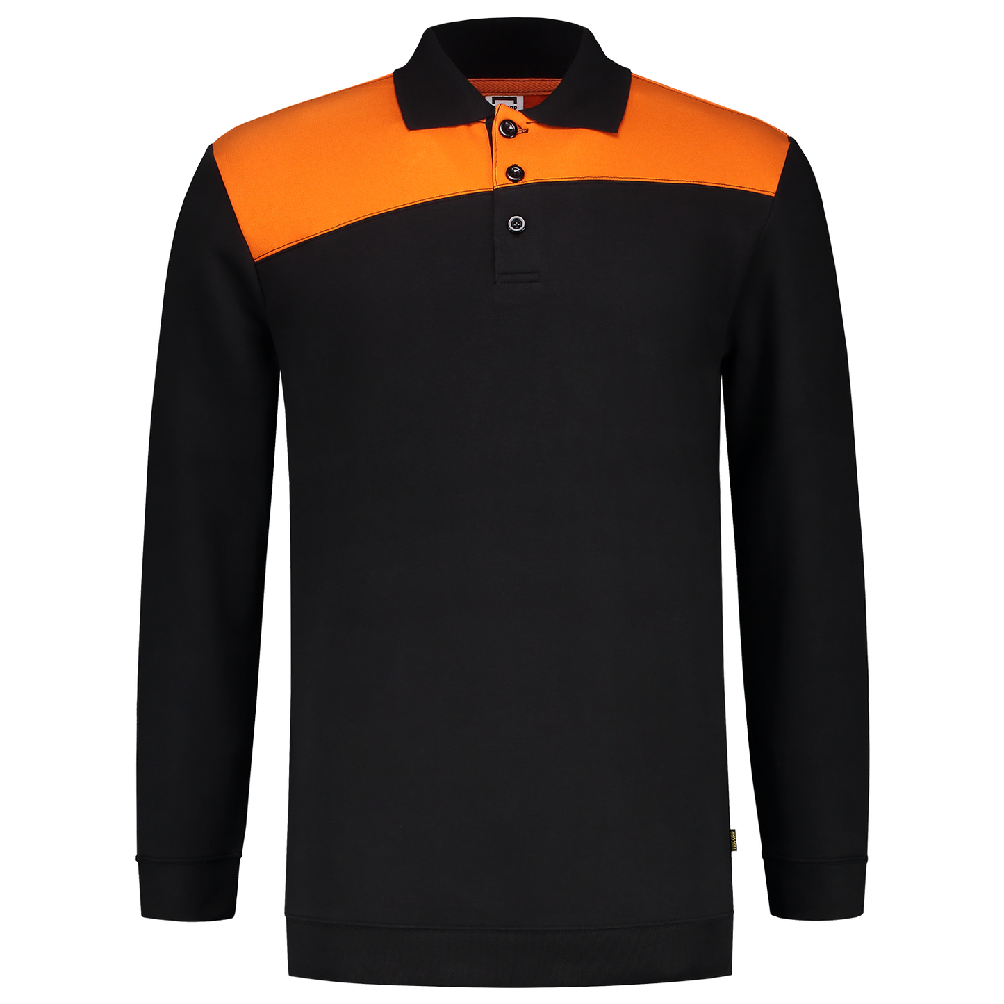 Tricorp Workwear Polosweaters 302004 zwart-oranje(blackorange)
