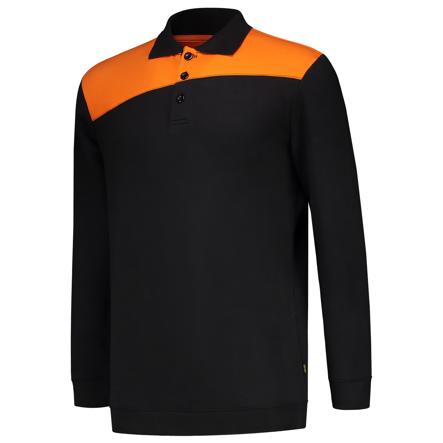 Tricorp Workwear Polosweaters 302004 zwart-oranje(blackorange)